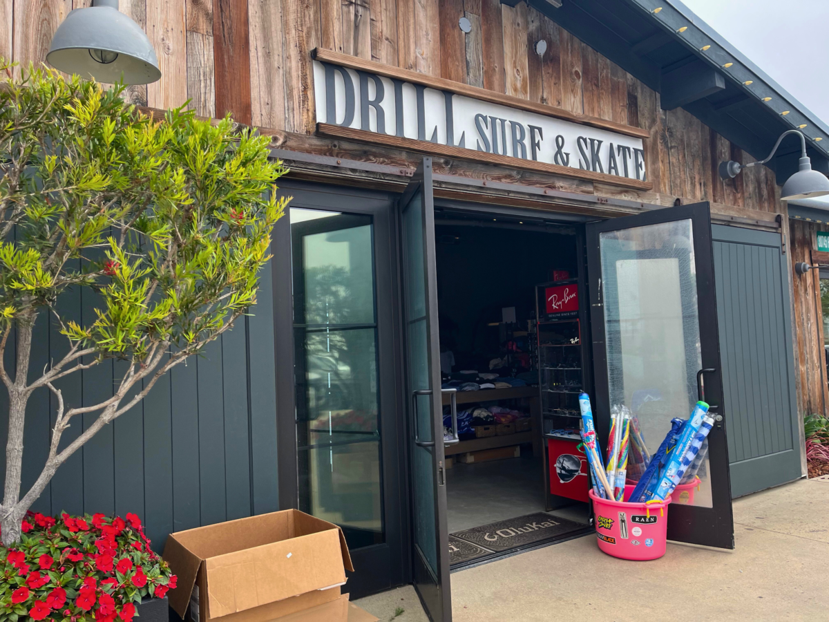 Drill Surf and Skate store front.