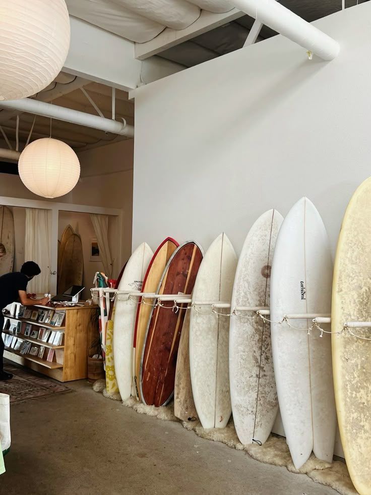Malibu boutique shopping at surf canyon surfboards.